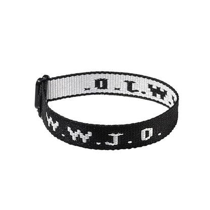 Harong WWJD Adjustable Colorful Bracelets What Wound Jesus Do Bracelets Inspirational Christian Jewelry Gifts for Women Men