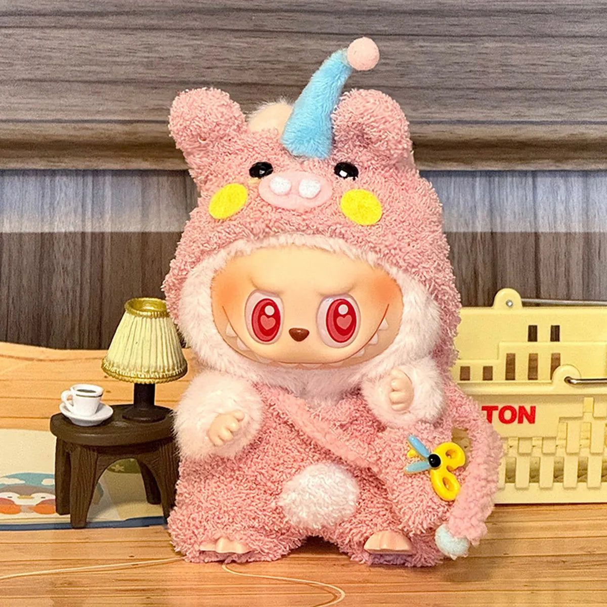 Labubu V2 V1用かわいいドール服セット パーティードレス 小悪魔コスチューム ギフトアクセサリー