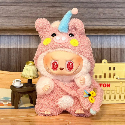 Labubu V2 V1用かわいいドール服セット パーティードレス 小悪魔コスチューム ギフトアクセサリー