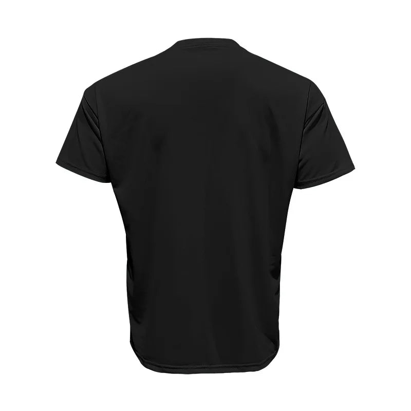 New men's casual sportswear set in 2025, including a stylish T-shirt and a pair of work-style shorts deportes entretenimiento