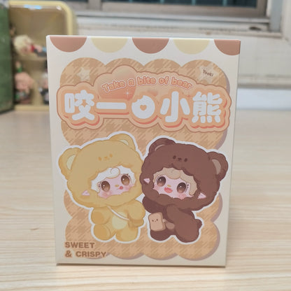 Yooki Oxygen 4th Generation V4 Bite Bear Series Plush Blind Box Exquisite Desktop Model Jewelry Doll Surprise Mystery Box Gifts