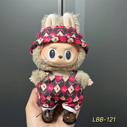 V1 V2 V3 NEW ミニドール服セット アクセサリー 韓国Kpop Exo 17cm Labubu アイドル クール ハンサム 衣装 ギフト