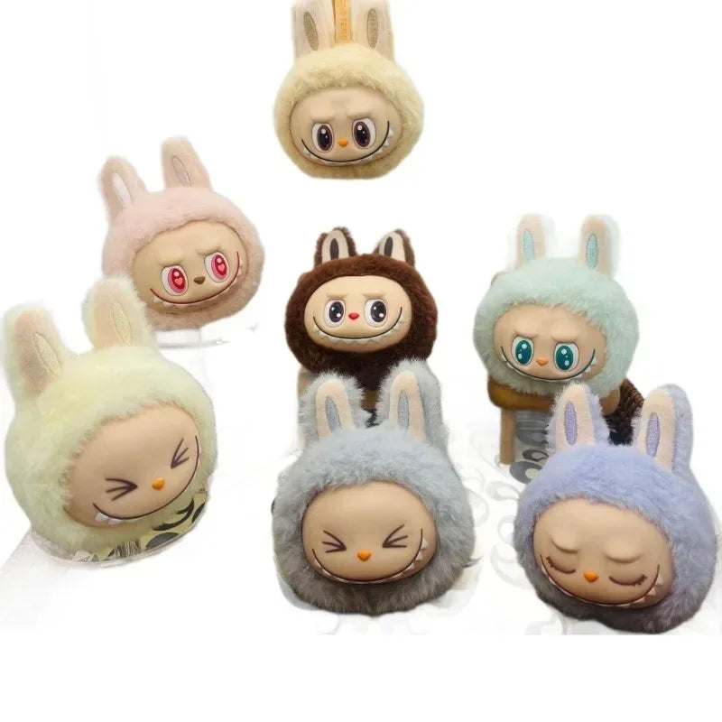 [Spot] 新作ビニール第2世代座りポーズ、ぬいぐるみ小さな頭、メロン布、ブサかわドール