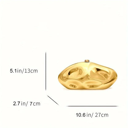 アクリルシェルシェイプクラッチバッグ ゴールドシルバーブルー レディース イブニングパーティー キュートなメタルシャイニーパースハンドバッグ 2025 卸売クラッチバッグ