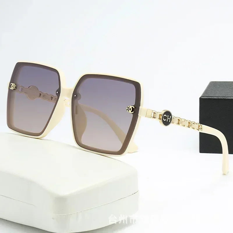 Polarized Sunglasses for Women, Fashionable Square Sunglasses, Driver's Goggles, Face Enhancing Small Glasses