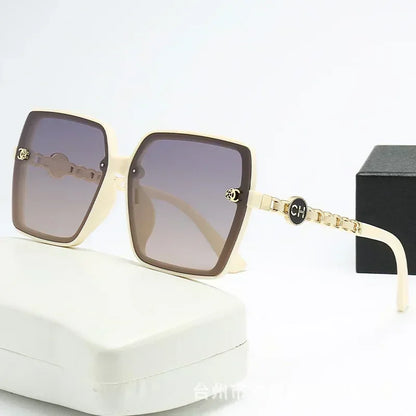 Polarized Sunglasses for Women, Fashionable Square Sunglasses, Driver's Goggles, Face Enhancing Small Glasses