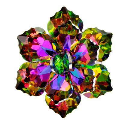 CINDY XIANG Shining Crystal Flower Brooches For Women Handmade Winter Fashion Pin 20 Colors Available Party Accessories