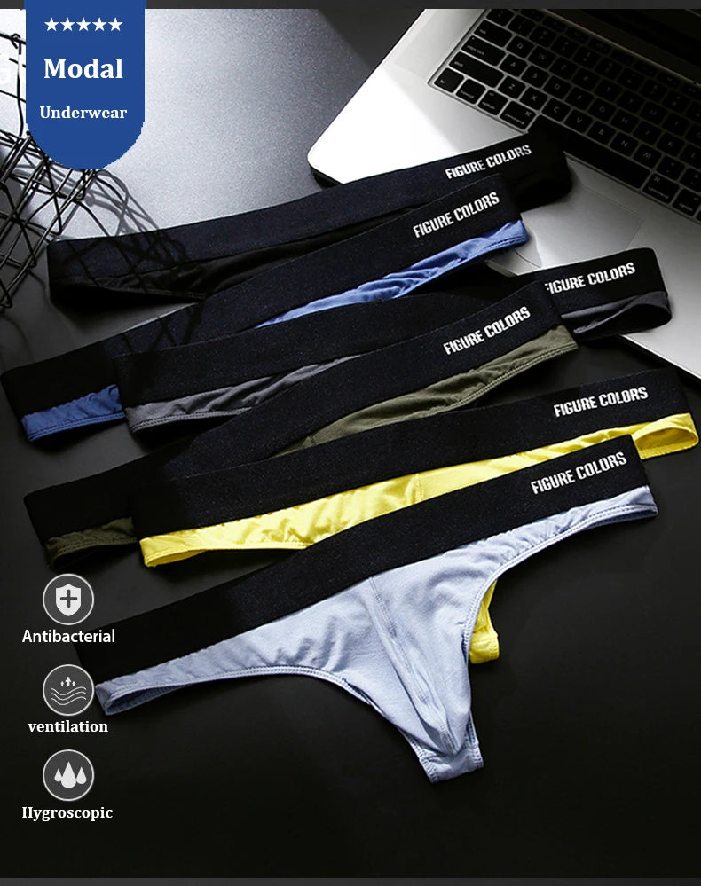 Men's Underwear G-string Pants Modal Low Rise Sexy Pure Sexy Style Special Spicy High Grade All In One General Purpose Pants