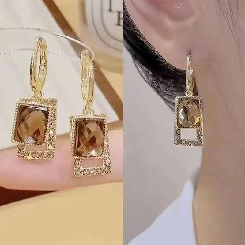 925 Silver Needle Korean Fashion Tassel Pearl Earrings For Women Jewelry 2025 Trending New Vintage Women's Pearl Drop Earrings