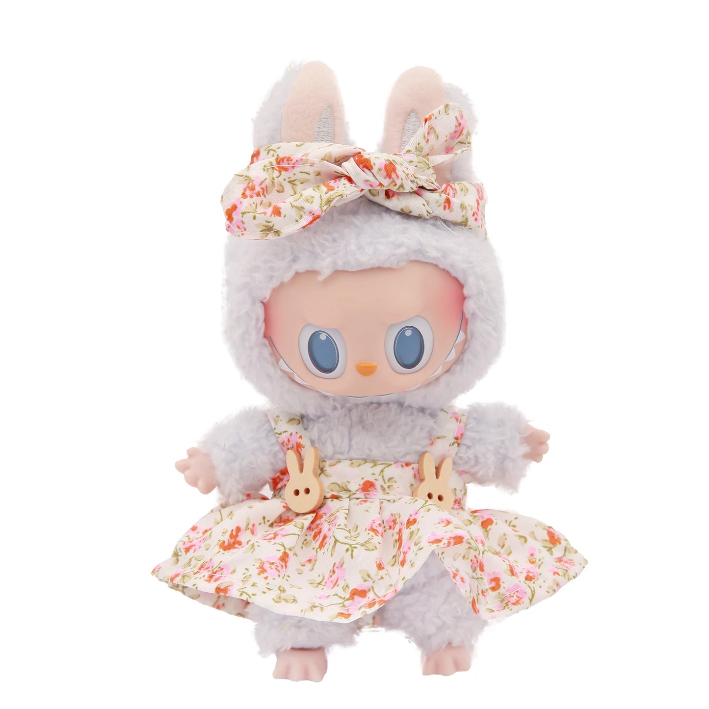 labubu 17cmぬいぐるみ用ドールベッド家具 衣装アクセサリー 女の子のおもちゃ 誕生日・クリスマスギフト