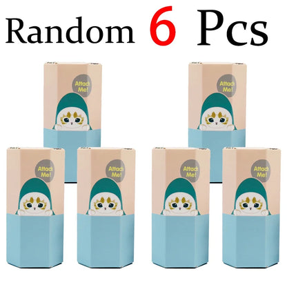Cberrry blossom series Sonny Angel & Mofusand Blind Box Hippers Mini Figure Shark Cat Action Toy For Fan Children Christmas Gift