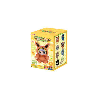 Toptoy ナルト疾風伝 ビーストパーティーシリーズ ビニールフィギュア ぬいぐるみのような質感 ブラインドボックス ちびカカシ サスケ コレクタブル